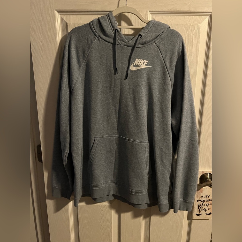 Nike Women's Blue Hoodie